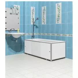экран для ванны метакам 148 белый