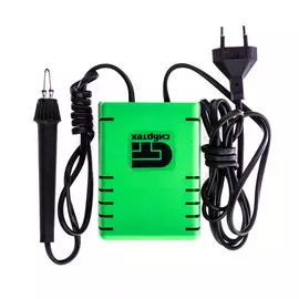 электроприбор для выжигания 20вт с подставкой и двумя проекциями, сибртех 91305