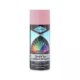 эмаль аэрозольная skyron акриловая розовая ral 3015 520мл