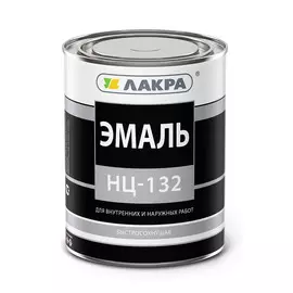 эмаль нц-132 0,7кг белая /лакра/