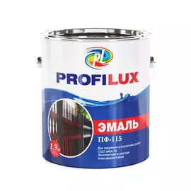 эмаль пф-115 1,9кг белая матовая профилюкс