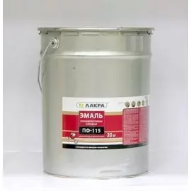 Эмаль ПФ-115 (Лакра) 20кг кремовый