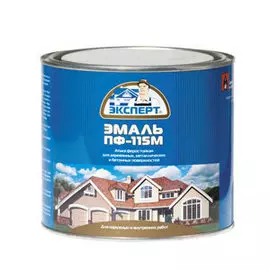 эмаль пф-115м эксперт 0,8кг коричневая