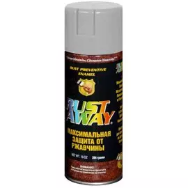 Эмаль Rust Away п/ржавч. 284г белая глянцевая 30009