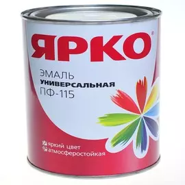 эмаль пф-115 ярко белая матовая 1,9кг