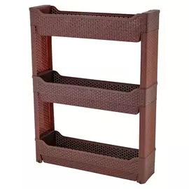 Этажерка 3-секционна Nature Branq узкая BQ3768