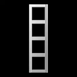 JUNG A 500 Алюминий Рамка 4-я