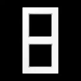 JUNG A creation Белый Рамка 2-я