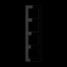 JUNG A creation Черный Рамка 4-я