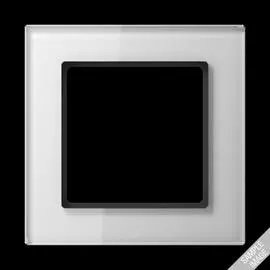 JUNG A creation Стекло Белое Рамка 5-я