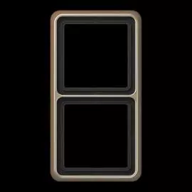 JUNG CD 500 Бронза Рамка 2-я