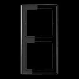 JUNG LS 990 Черный Рамка 2-я