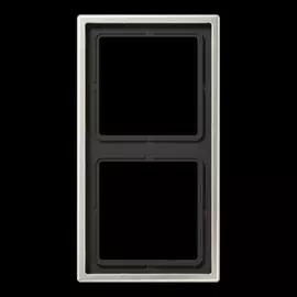 JUNG LS 990 Edelstahl Рамка 2-я