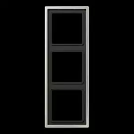 JUNG LS 990 Edelstahl Рамка 3-я