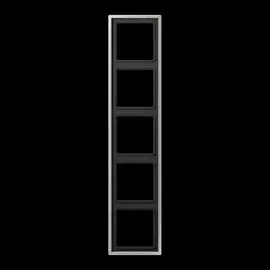 JUNG LS 990 Edelstahl Рамка 5-я