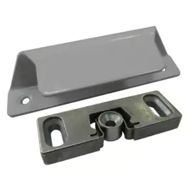 к-т балконной ручки с защелкой бел.