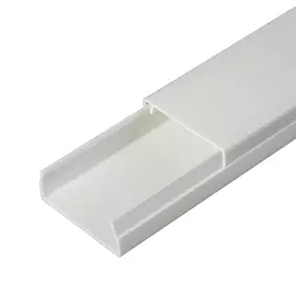 кабель-канал 40х16мм, цвет белый, 2-й замок, 2м, промрукав