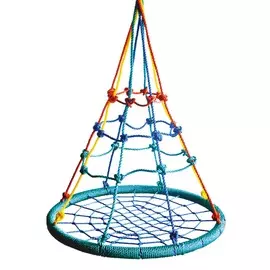 качели чудесный сад 061.4 "скалолаз" зеленые с цвет.тросами, макс.нагр.150кг