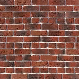 камень искусственный декоративный white hills бремен брик, цвет красный, 1.11 м2