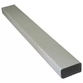 канал плоский пвх 60*204мм, 1,5м, 8015, вентс