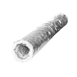 канал-воздуховод гибкий армированный 406мм, метал.пленка до 10м, af406изо, эра