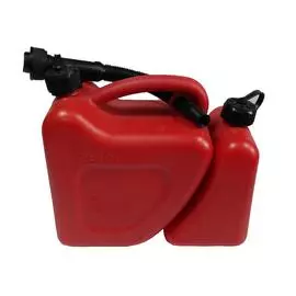 Канистра комбинированная 5л+2л (пластик) с заливным устройством