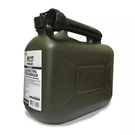 канистра топливная пластик.5л.(темн.зелён.)avs tpk-z 05