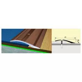 Кант 40* 900мм полукруглый старая медь