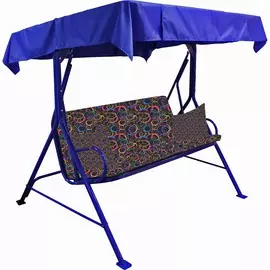 Каркас качели Садовая цвет синий КС 1.00.К