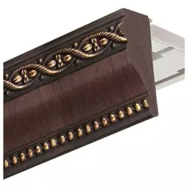 карниз 2021к/2о красное дерево стандарт без боковин 300см