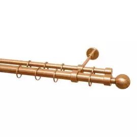 Карниз 20Т.D20 Золотой двухрядный 2,5м