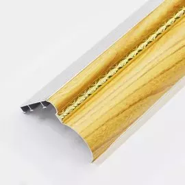 Карниз АМ 032 2,0м св.дерево /3-х рядный/