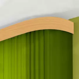 Карниз Галант с поворотами бук 3,0м