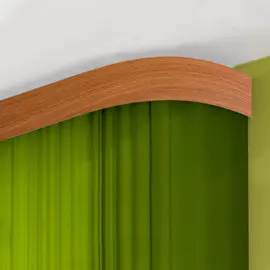 Карниз Галант с поворотами вишня 3,0м