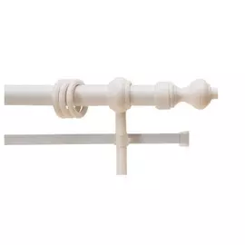 карниз кантри 1,8м бел./2-х рядный/