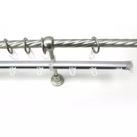 карниз металлический д16 см-2907/1ш 160см