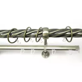 карниз металлический д25 см-2408/1ш 240см