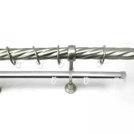 карниз металлический д25 см-2908/1ш 160см