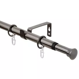 Карниз одинарный Телескоп 16/19мм 160/300 с мет.кольцами 299.681