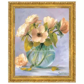 Картина Цветы в вазе sj 37/40*50