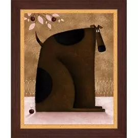 Картина Коричневая собака PC 1132/24*30