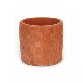 кашпо кантри vipset 0,66л красный