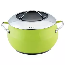 Кастрюля 24*13,5см с крышкой, нерж. сталь RITADE Esprado RITL24GE101