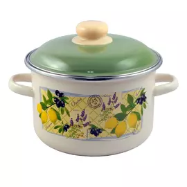 кастрюля эрованная 5,5л цилиндр citrus тм appetite