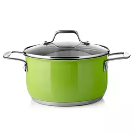 кастрюля с крышкой 20см esprado aranda verde нерж. сталь arvl20ge101