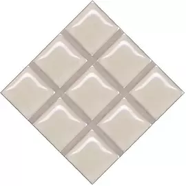 Керамическая вставка 5х5 Александрия светлый