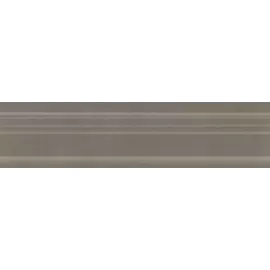 керамический бордюр 20х5 багет параллель коричневый