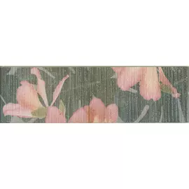 керамический бордюр 25х7,7 пальмовый лес