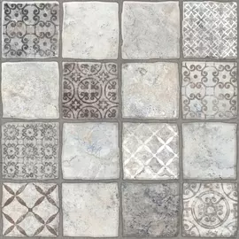 керамогранит карфаген светло-серый 1 д 40х40