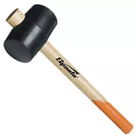 киянка резиновая 340г с деревянной ручкой sparta 111405